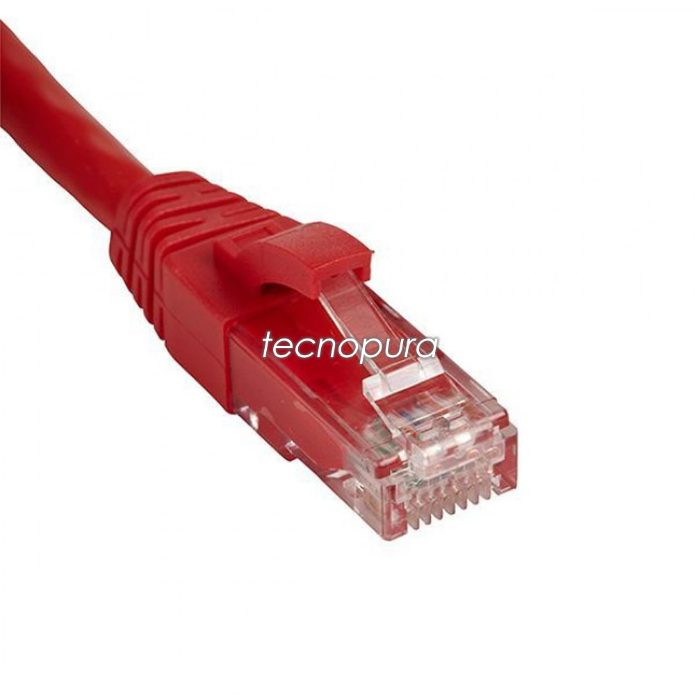 Metros Cable De Red Rj Patch Cord Certificado Tecnopura