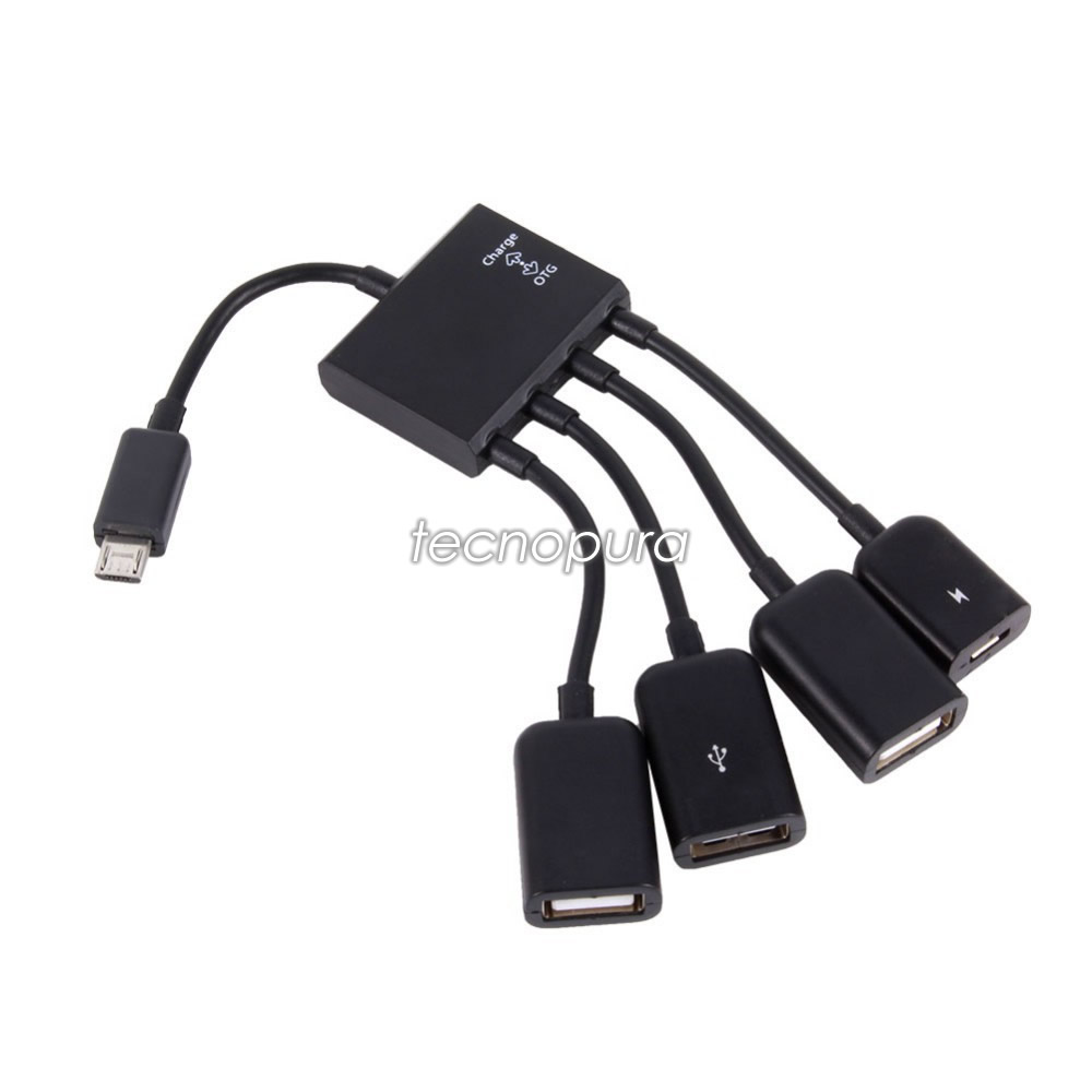 Las mejores ofertas en Tipo Micro-B Macho Convertidor Cable USB, Adaptador  y Hub