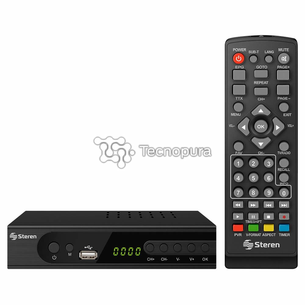 Decodificador TDT HD Usb +Control +HDMI +RCA Digital Sintonizador TV