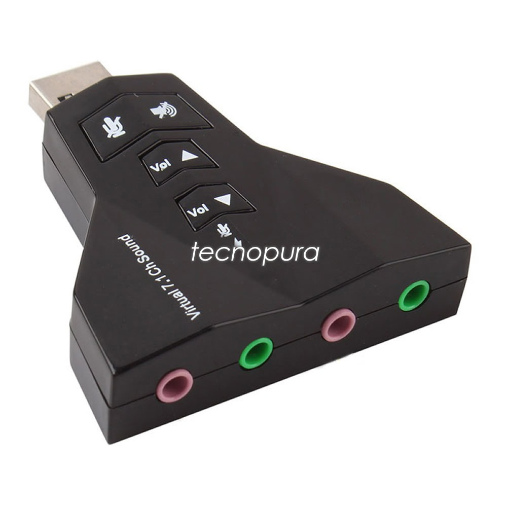 Tarjeta Sonido Simple Externa USB - Venprotech